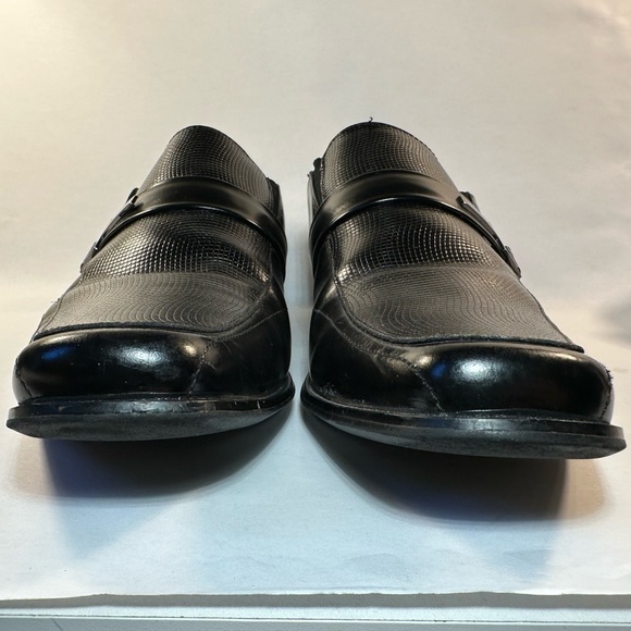 Stacy Adams Beau Men's Dress Shoes Cognac Moc Toe Leather 24692-001 Sz 9M - Picture 5 of 10